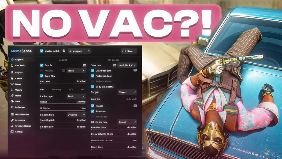 Still not VAC Banned with CS2 Cheats 2026 Memesense